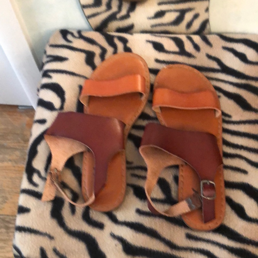 COPY - AEO two time brown sandals